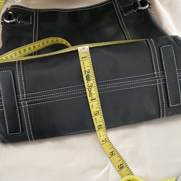 Genuine black leather , shoulder bag. - Picture 14 of 14